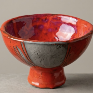 rote schale, für obst